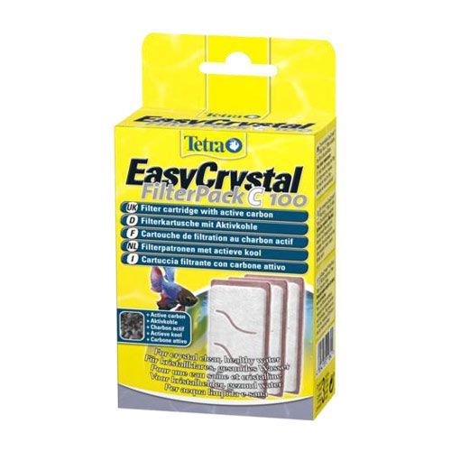 Фильтрующие картриджи TETRA EasyCrystal FilterPack C 100с углем для акваруима Tetra Cascade Globe,3ш