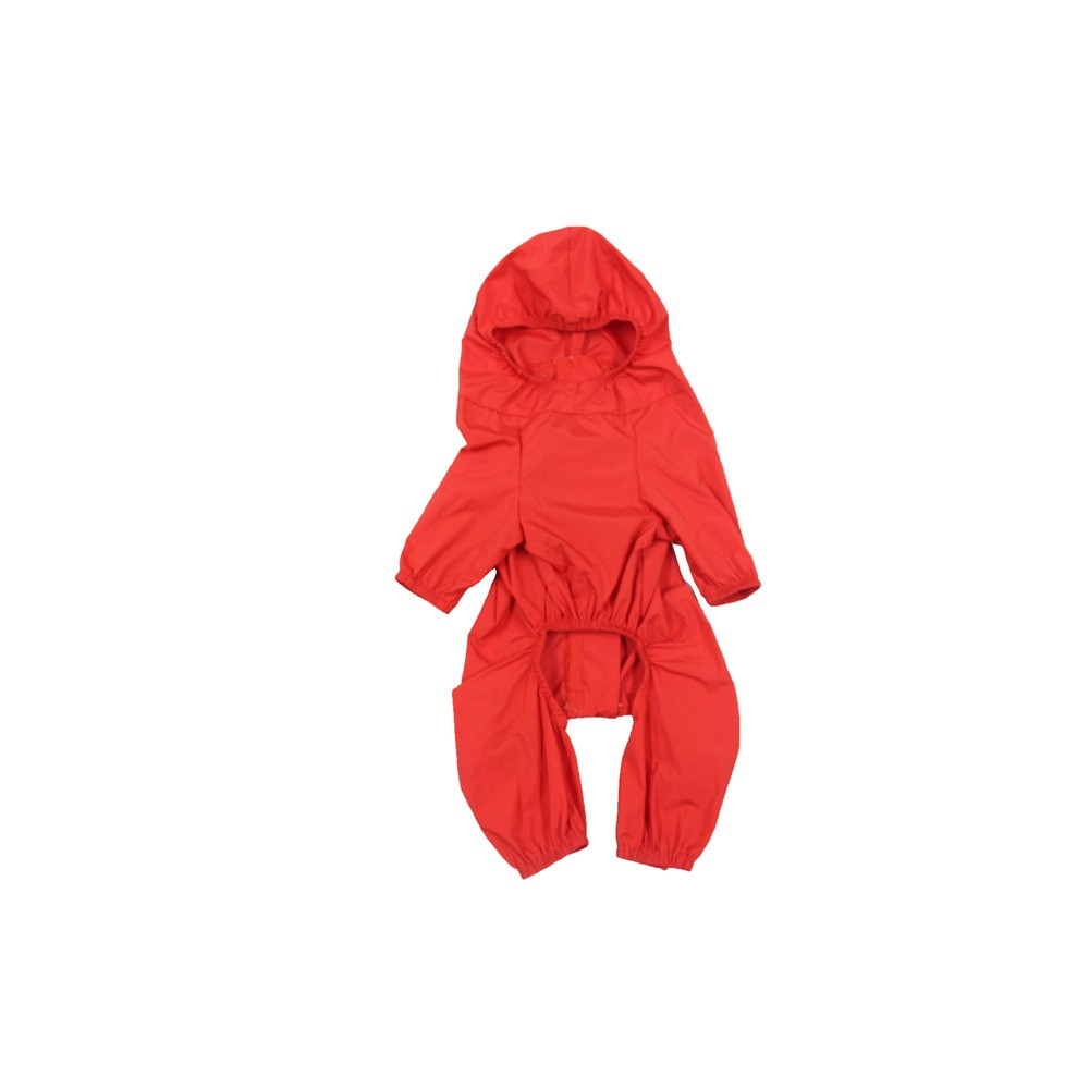 Дождевик для собак FOXIE Sport красный