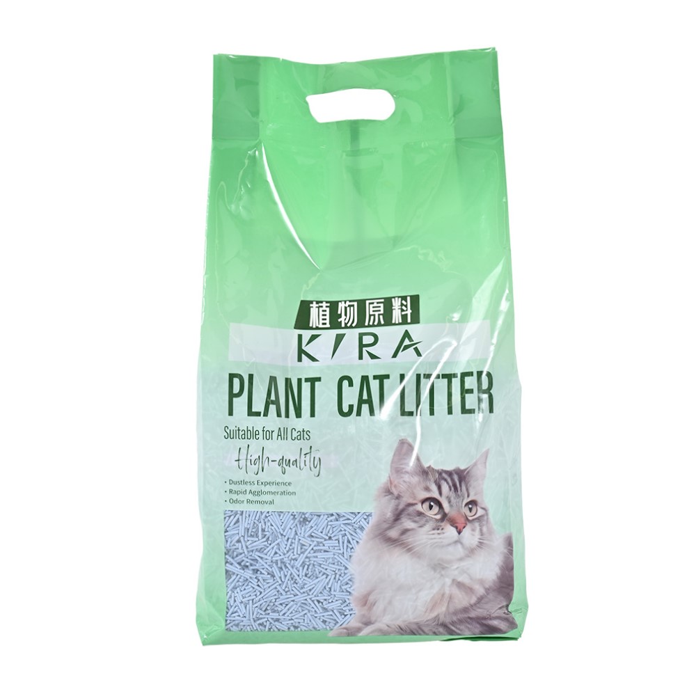 Наполнитель для кошачьего туалета KIRA Tofu Ocean Fresh комкующийся с ароматом океанич.бриза