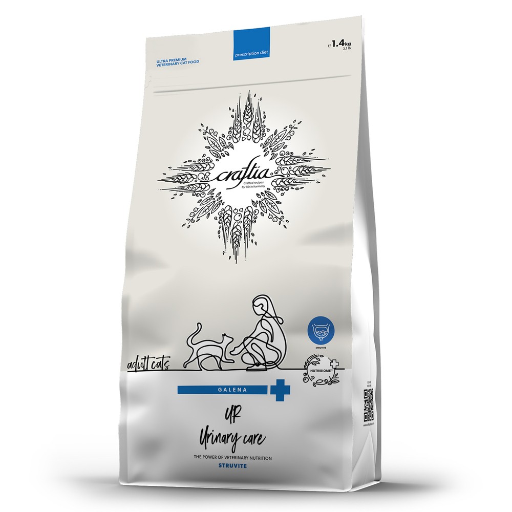 Корм для кошек CRAFTIA Galena Cat Urinary Care для растворения струвитных камней сух.