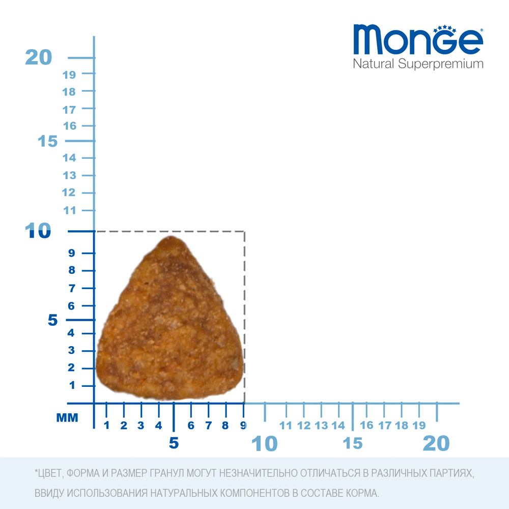 Корм для кошек Monge Cat Speciality Line Monoprotein Sterilised для стерилизованных, говядина, сух.
