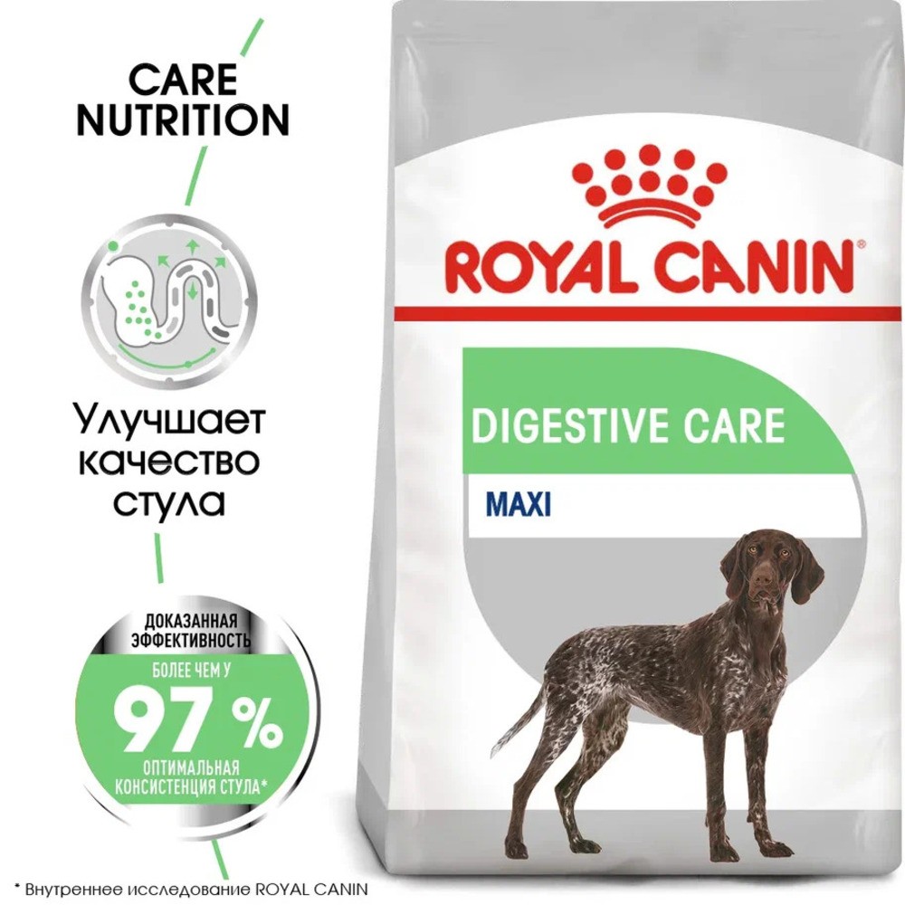 Корм для собак ROYAL CANIN Maxi Digestive Care для крупных пород с чувств. Пищеварением сух.