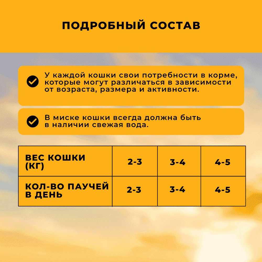 Корм для кошек MORE для стерилизованных, кролик в соусе пауч