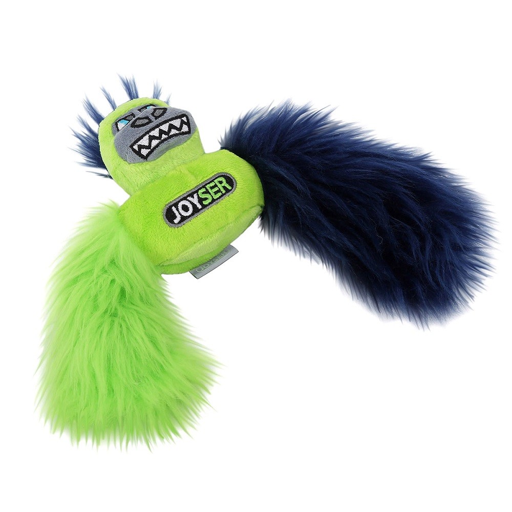 Игрушка для собак JOYSER Squad mini Горилла J-Rilla с пищалкой S/M зеленая, 19см