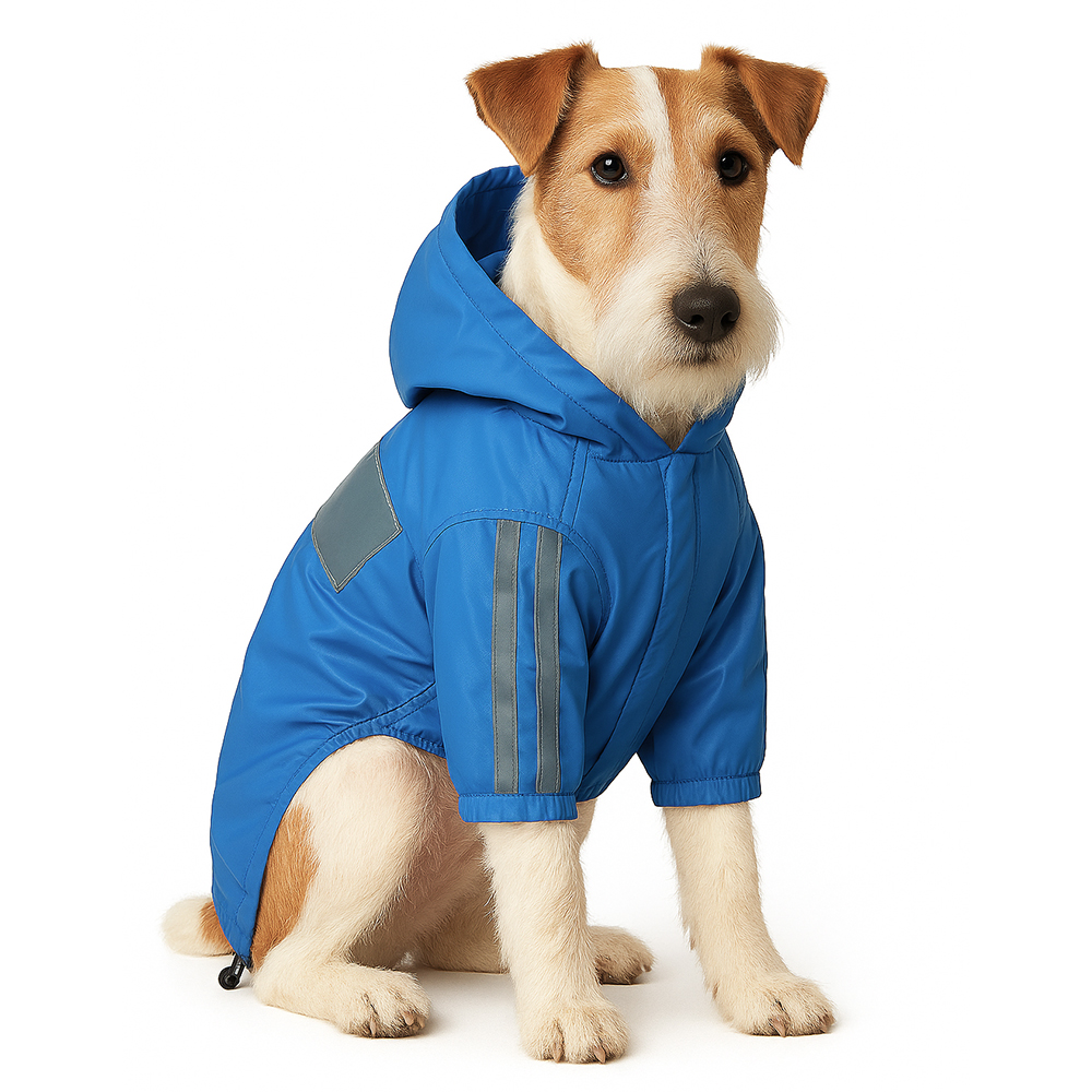 Дождевик для собак FOXIE Rain синий
