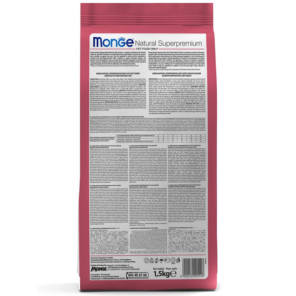 Корм для кошек Monge Cat Speciality Line Monoprotein Sterilised для стерилизованных, говядина, сух.