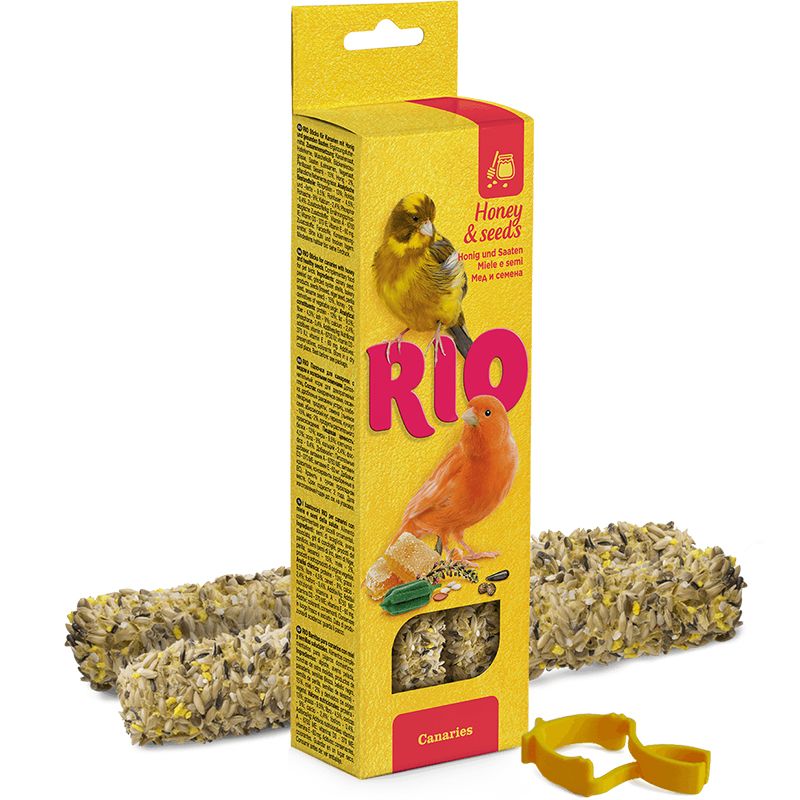 Лакомство для птиц RIO Палочки для канареек с медом и полезными семенами 2х