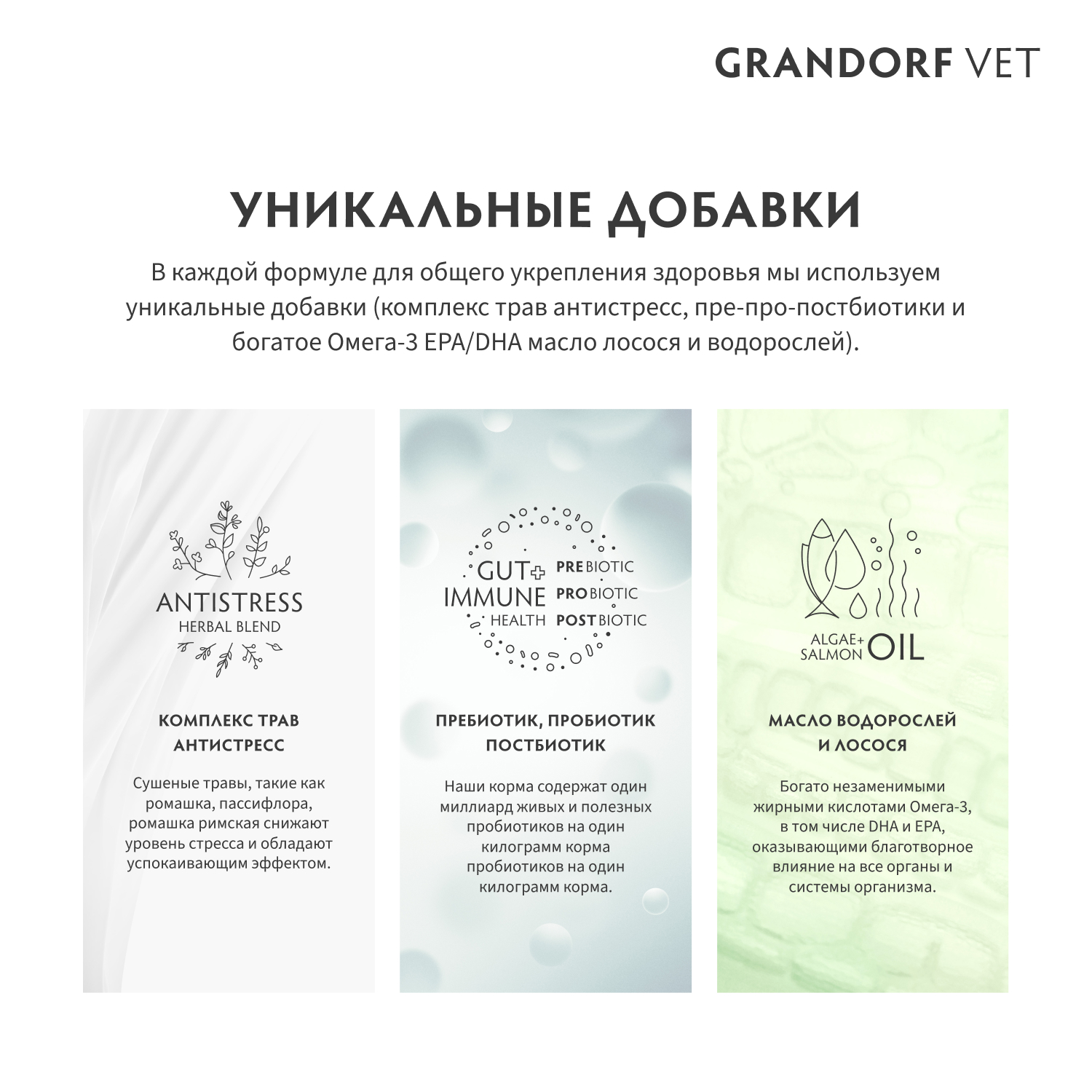 Корм для собак GRANDORF VETERINARY DIET Dog Dermatosis сух.