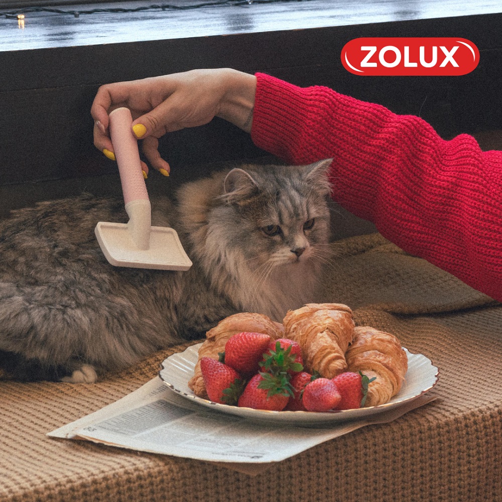 Щетка-пуходерка для кошек ZOLUX малая, S