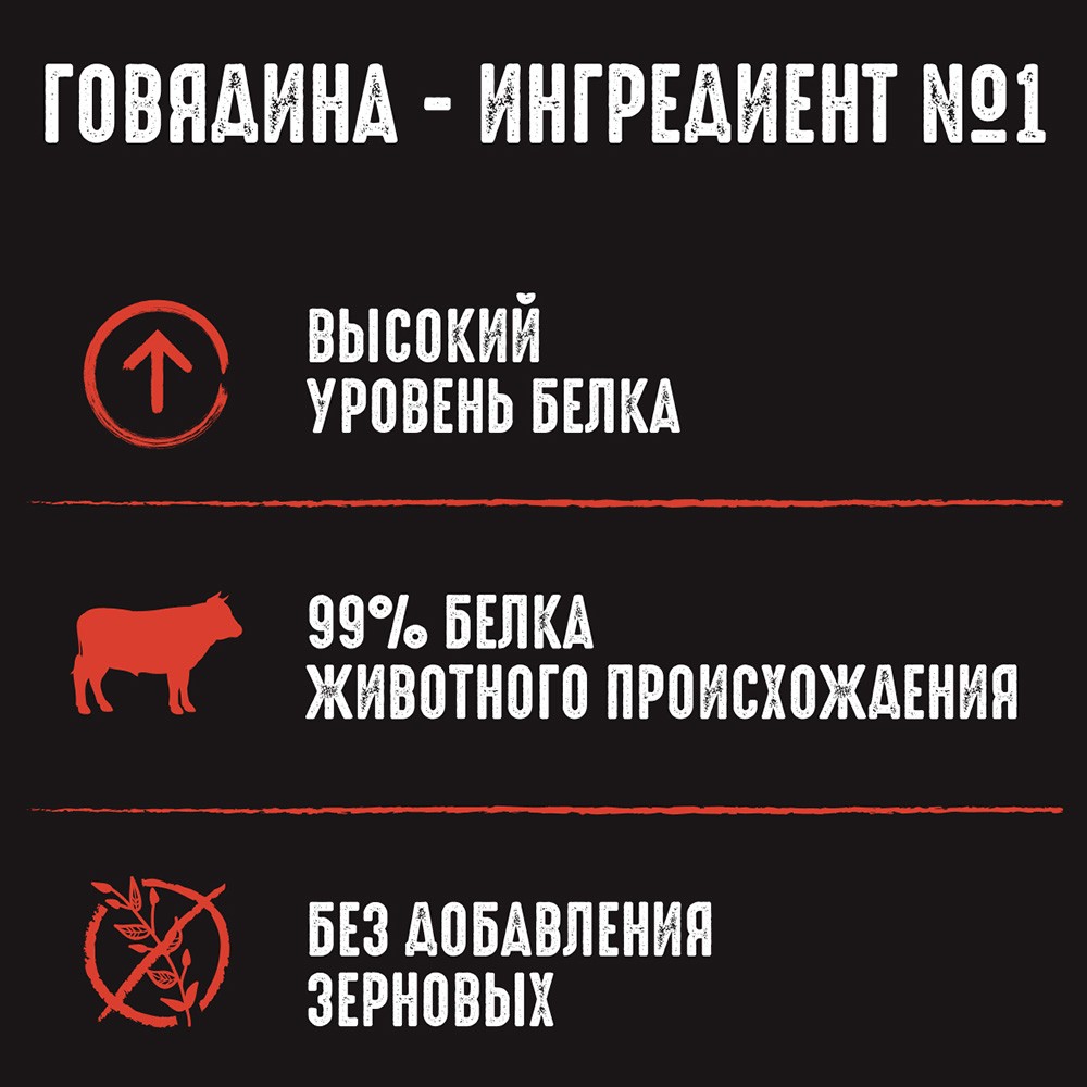 Корм для собак CRAVE говядина в соусе пауч