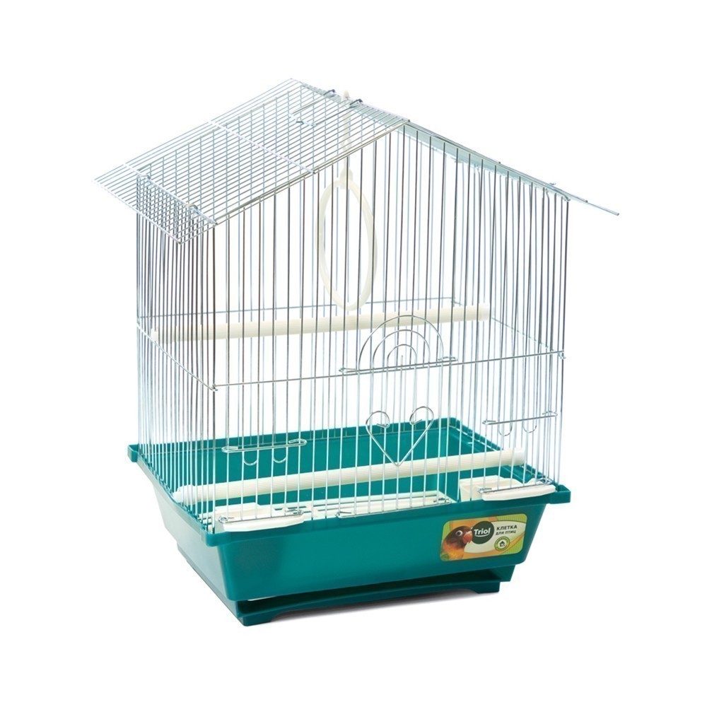 Клетка для птиц TRIOL цинк, 300х230х390мм
