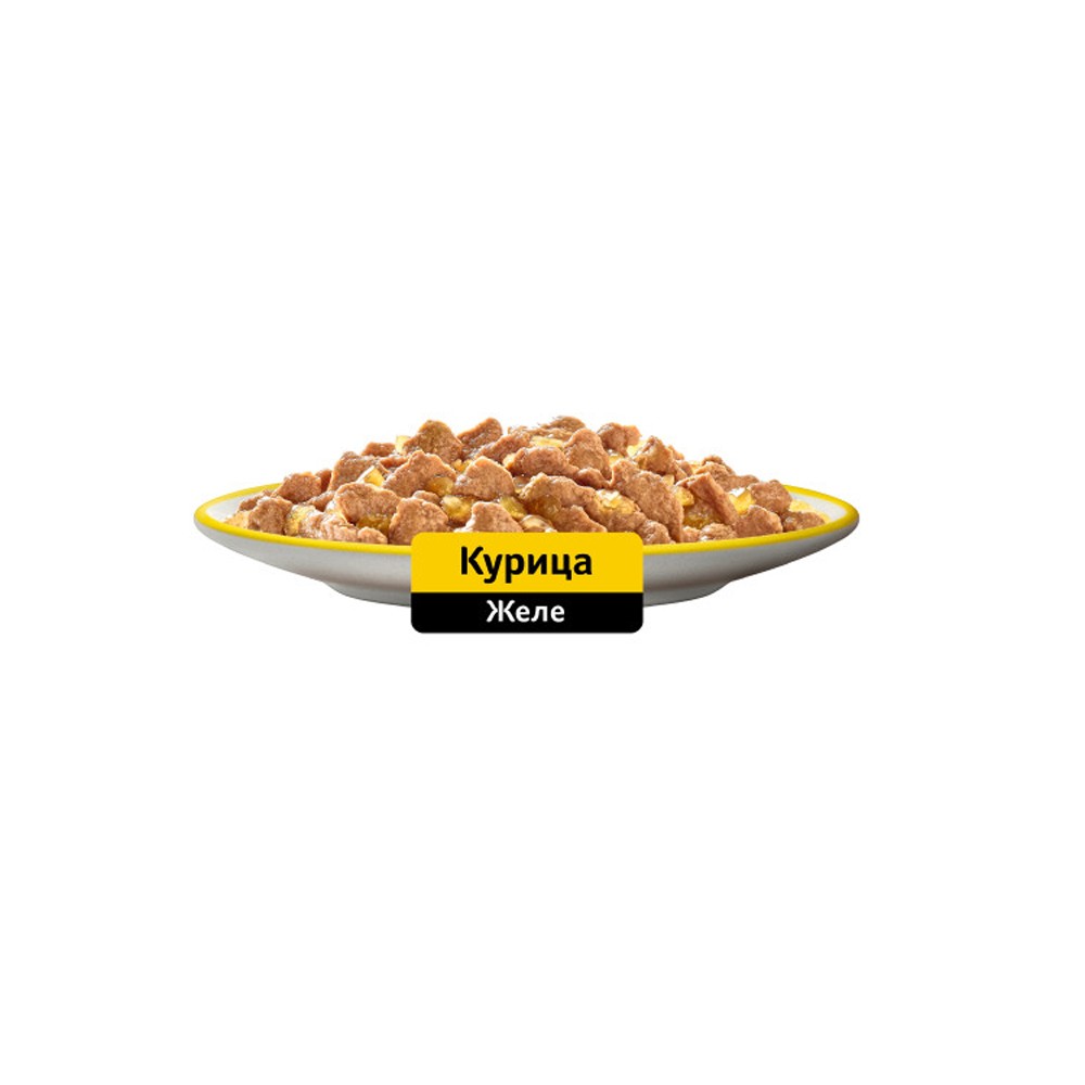 Корм для кошек WHISKAS курица в желе пауч