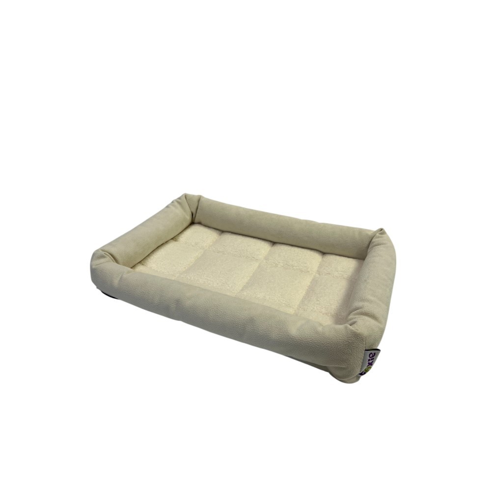 Матрас для животных FOXIE Furry futon 59х42см с мехом молочный