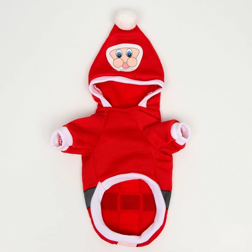 Толстовка для животных SIMA LAND Santa, XXL (ДС 45см, ОГ 55см)