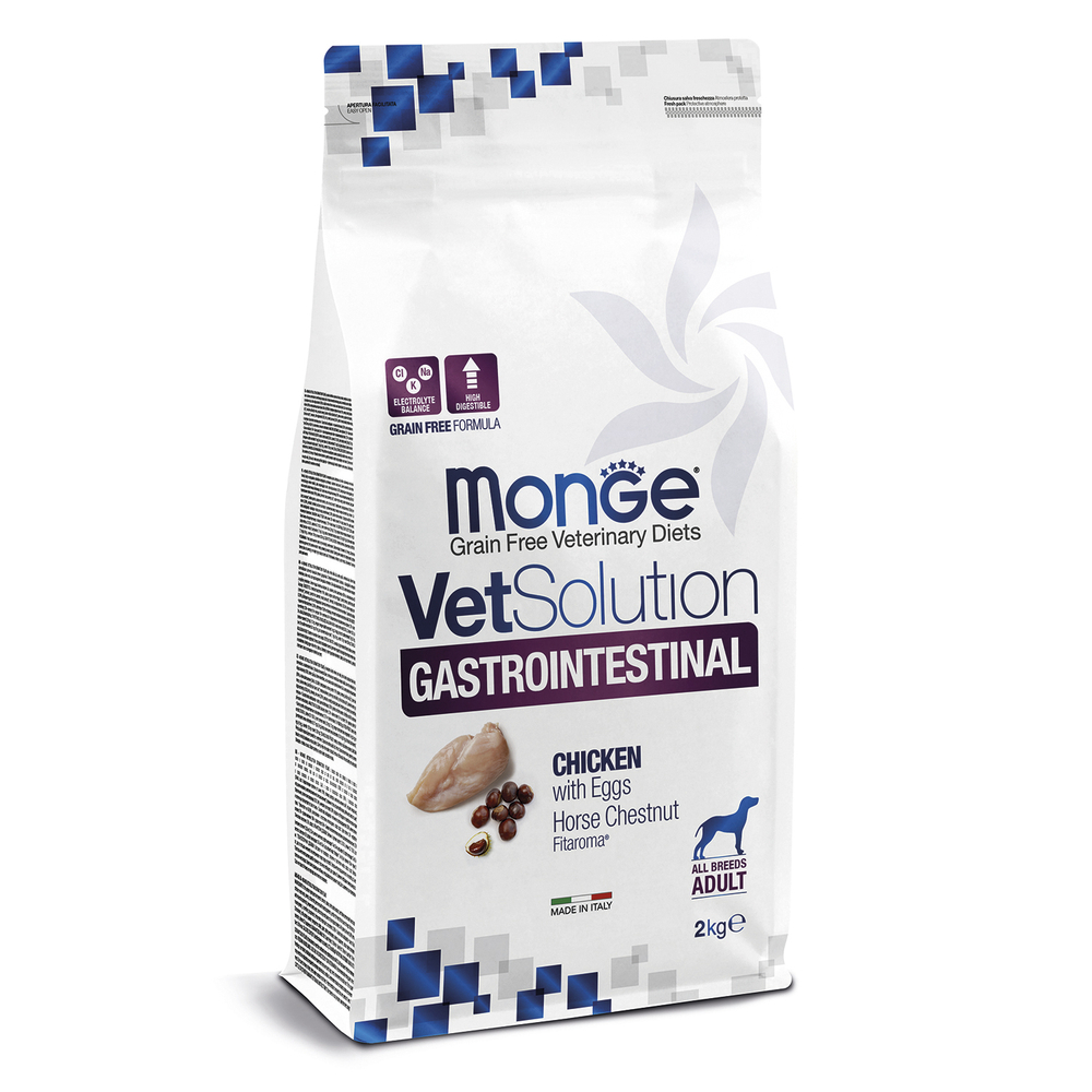 Корм для собак MONGE VetSolution Gastrointestinal при заболеваниях ЖКТ сух.