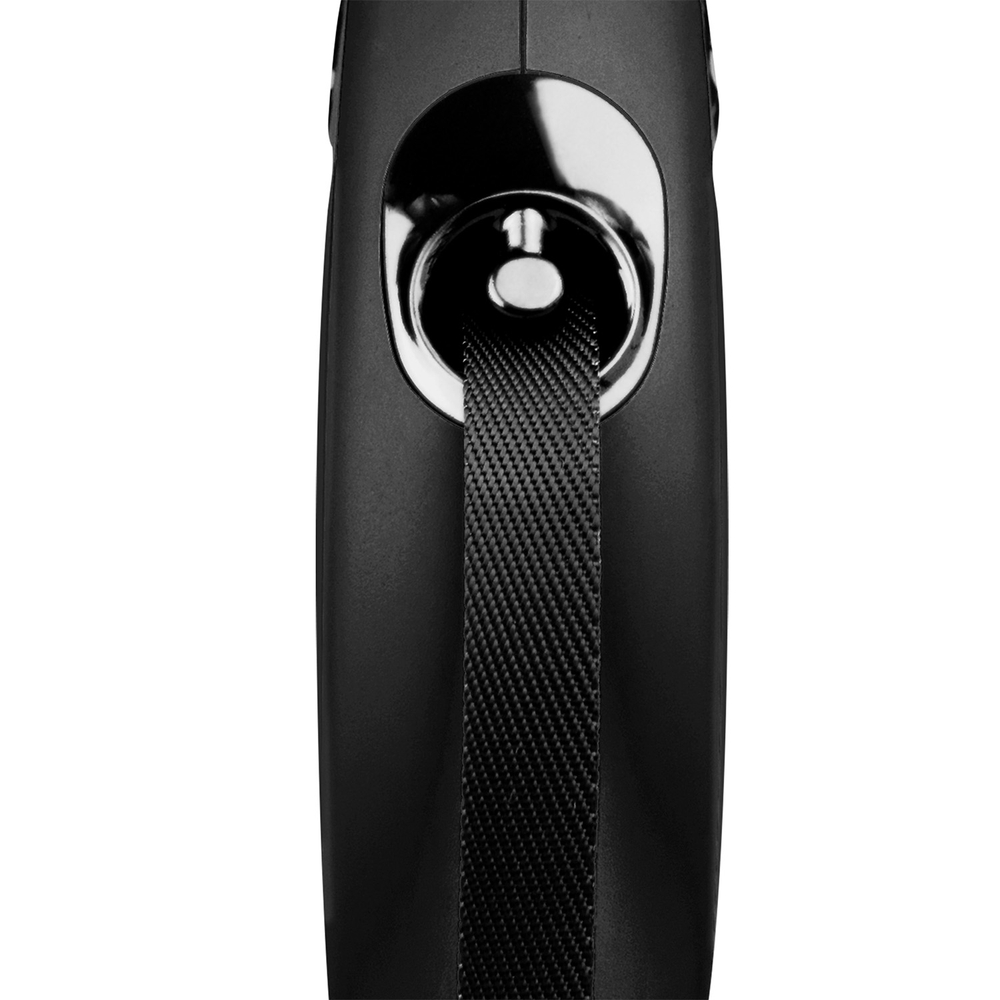 Рулетка для собак FLEXI New Classic XS (до 12кг) лента 3м черная