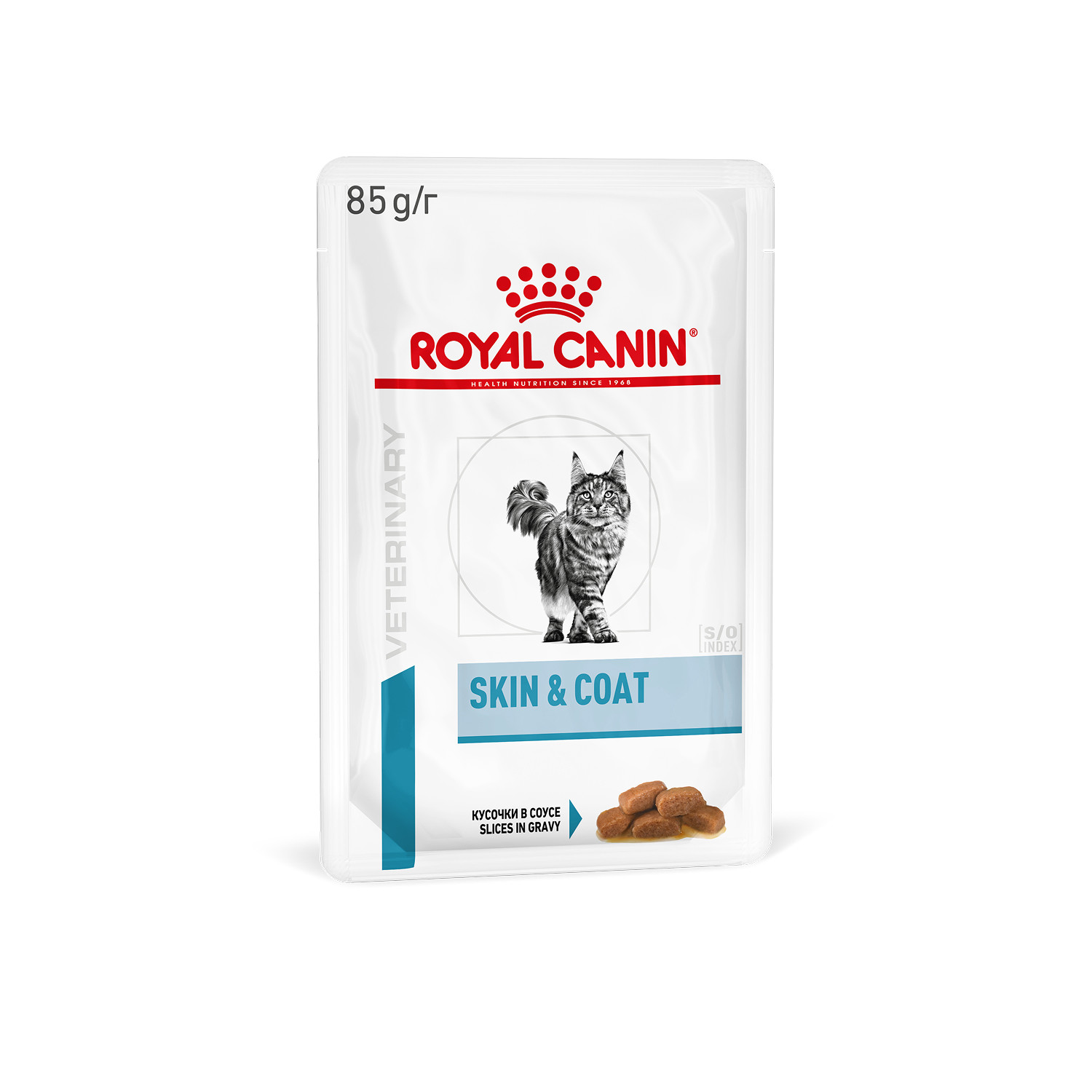 Корм для кошек ROYAL CANIN Skin&Coat для поддержания здоровья кожи и шерсти пауч
