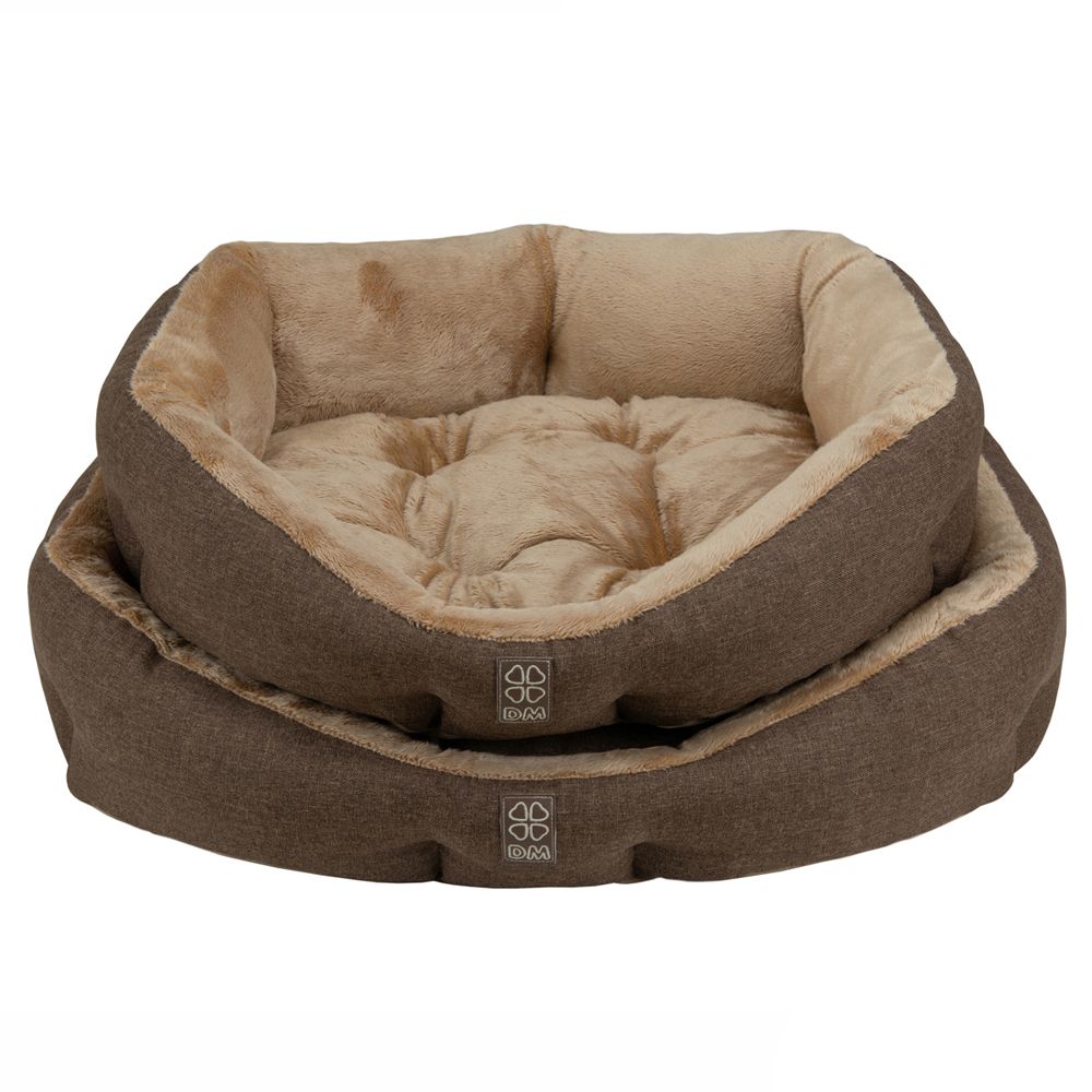 Лежак DOGMODA Шарм (мех) 66x62x16-3