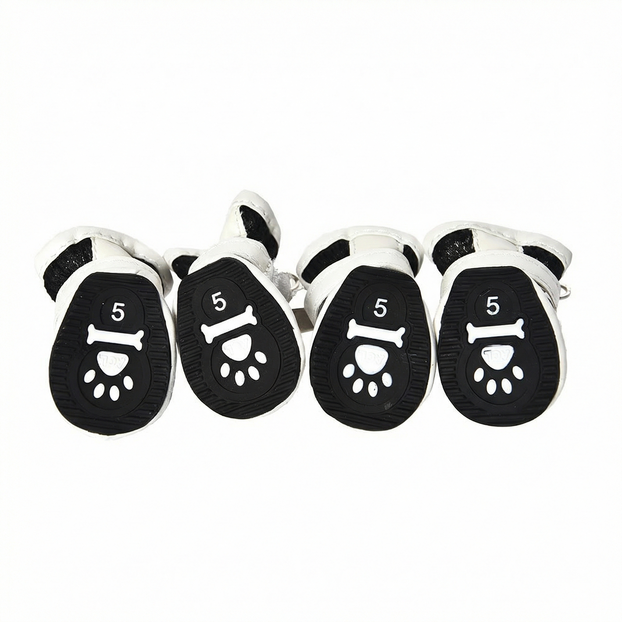 Ботинки для собак FOXIE Paws XL 6,5х4,8см черные