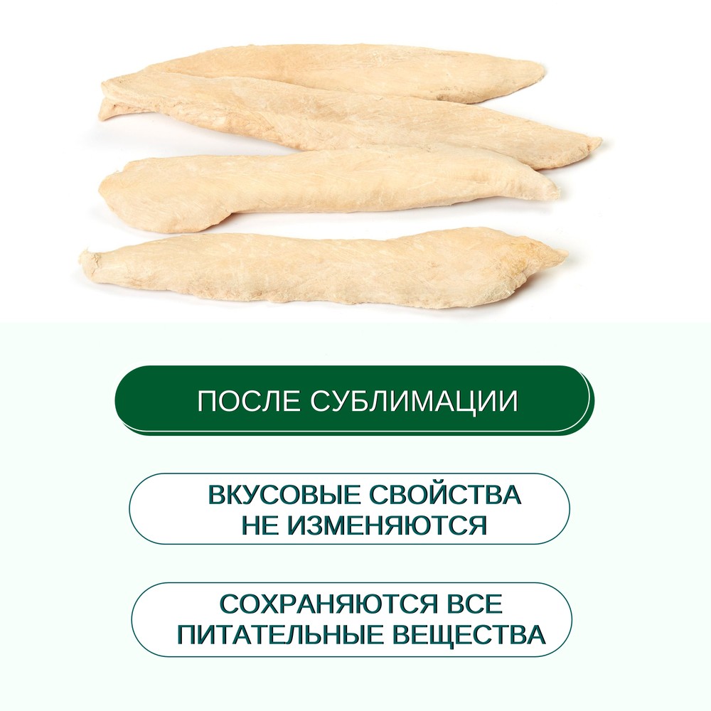 Лакомство для собак WANPY Dog Сублимированное утиная грудка