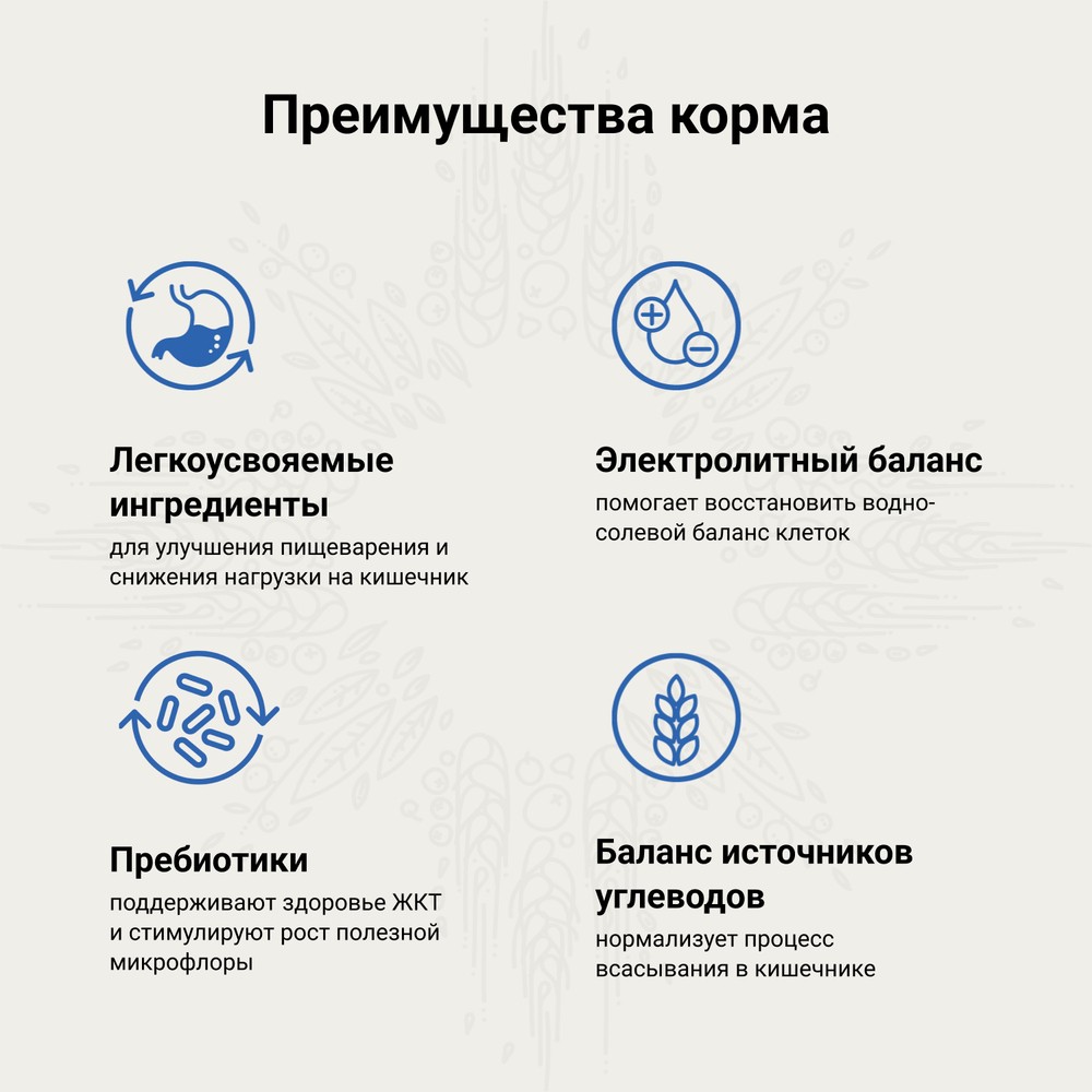 Корм для собак CRAFTIA Galena Dog Gastrointestinal Care при заболеваниях ЖКТ сух.
