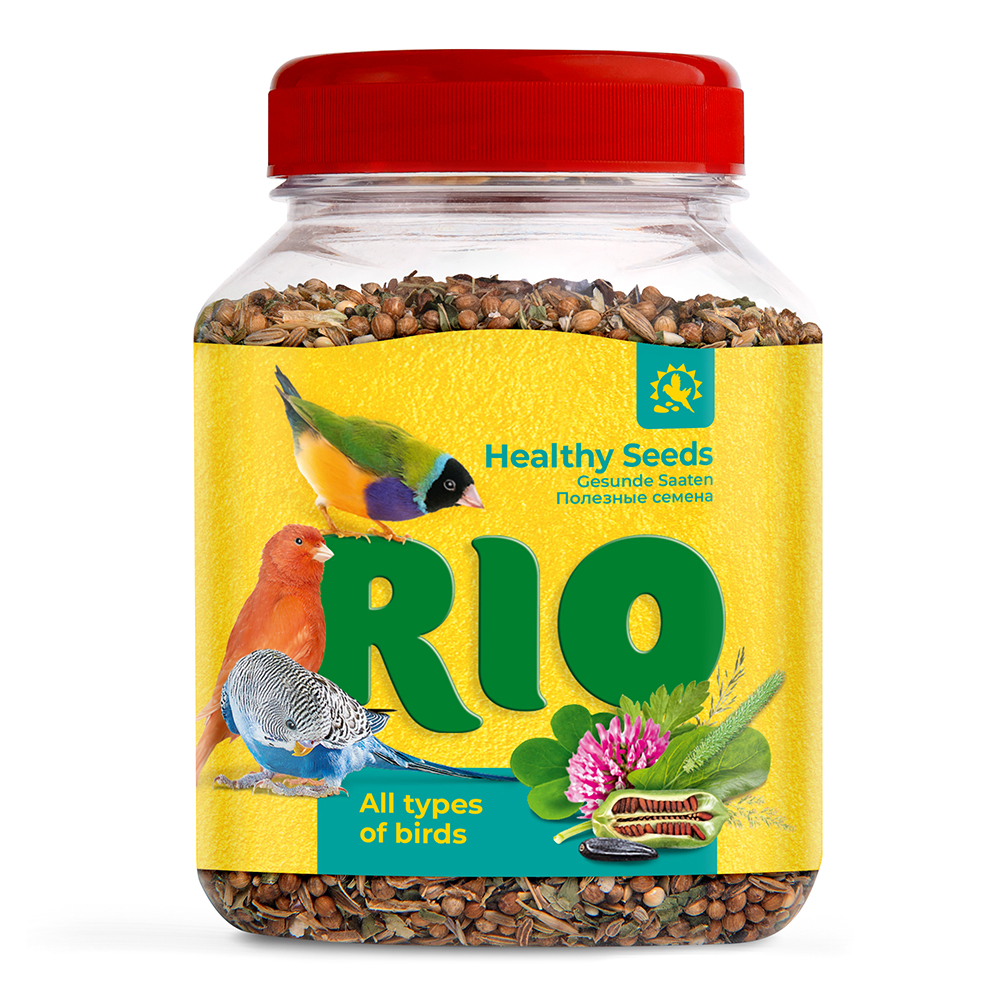 Лакомство для птиц RIO Полезные семена для декоративных птиц,