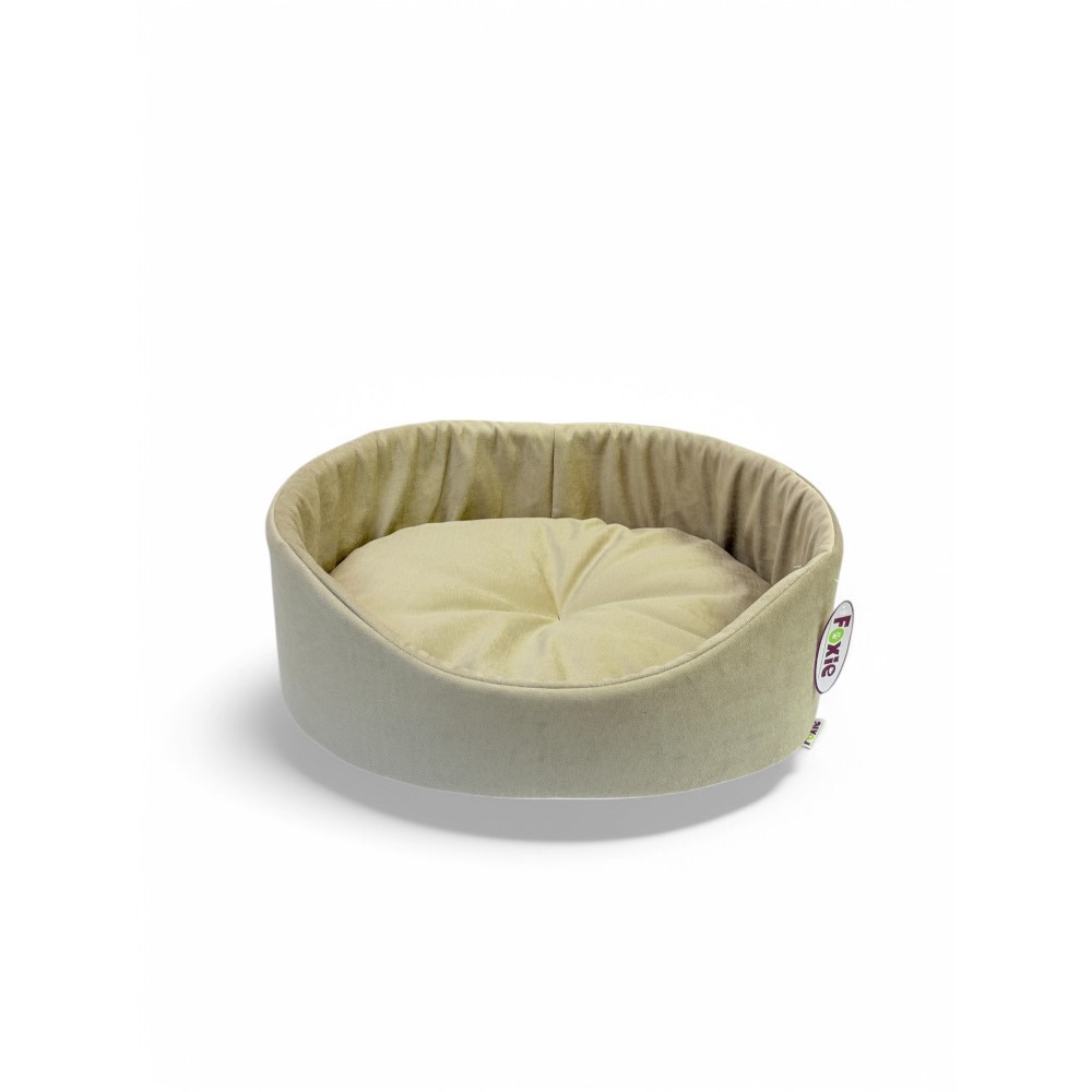 Лежак для животных FOXIE Optimal oval 60х45см бежевая мечта