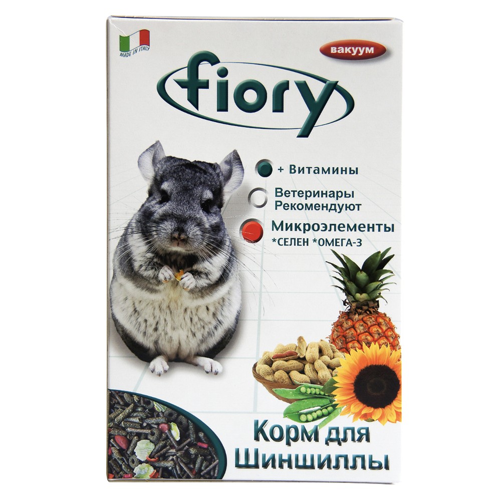 Корм для грызунов FIORY CINCY для шиншилл сух.
