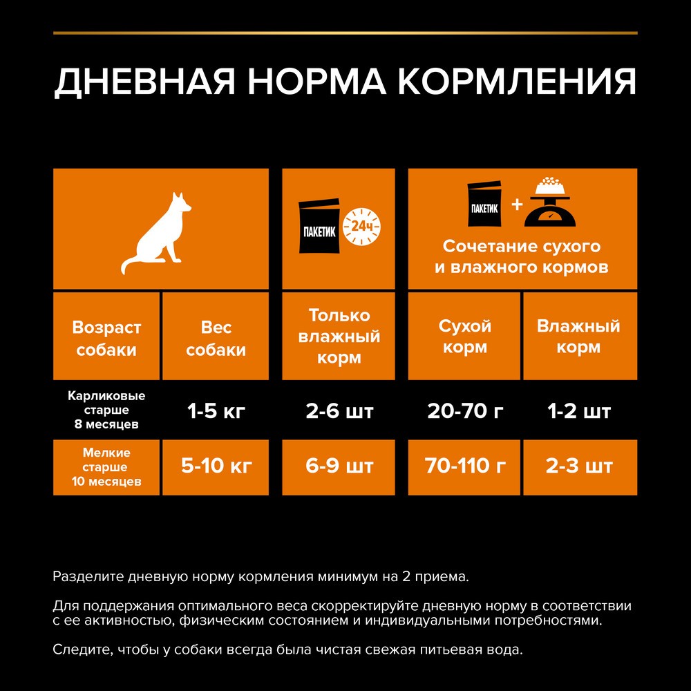 Корм для собак PRO PLAN Everyday Nutrition для мелких пород, с говядиной в соусе пауч