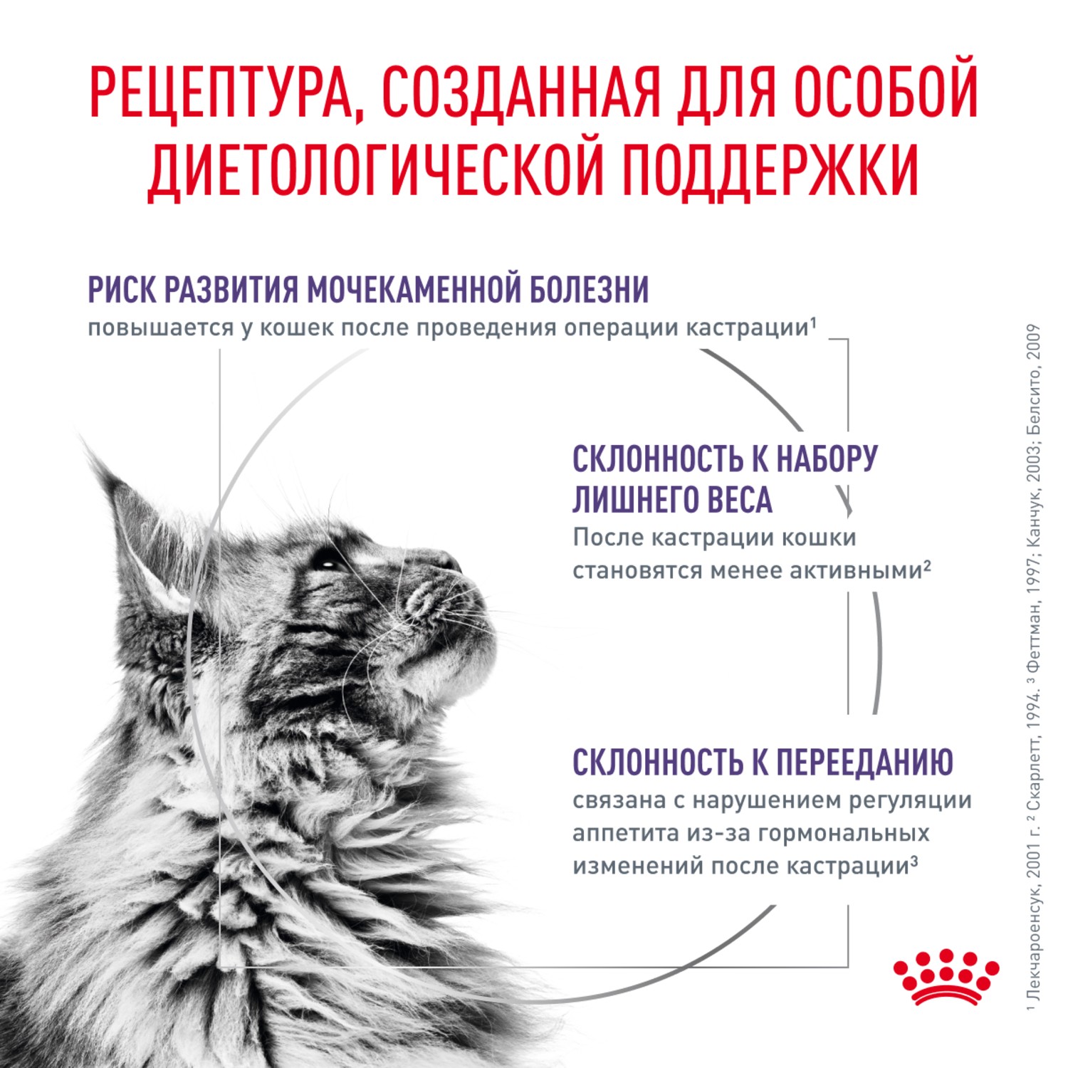 Корм для кошек ROYAL CANIN Vet Diet Neutered Satiety Balance для поддержания формы после кастрации сух.