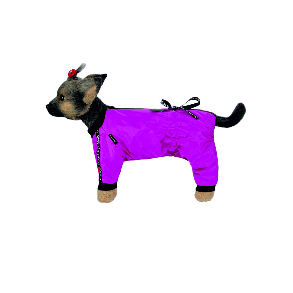 Комбинезон для собак DOG MODA Классик (красный) девочка 28см (3)