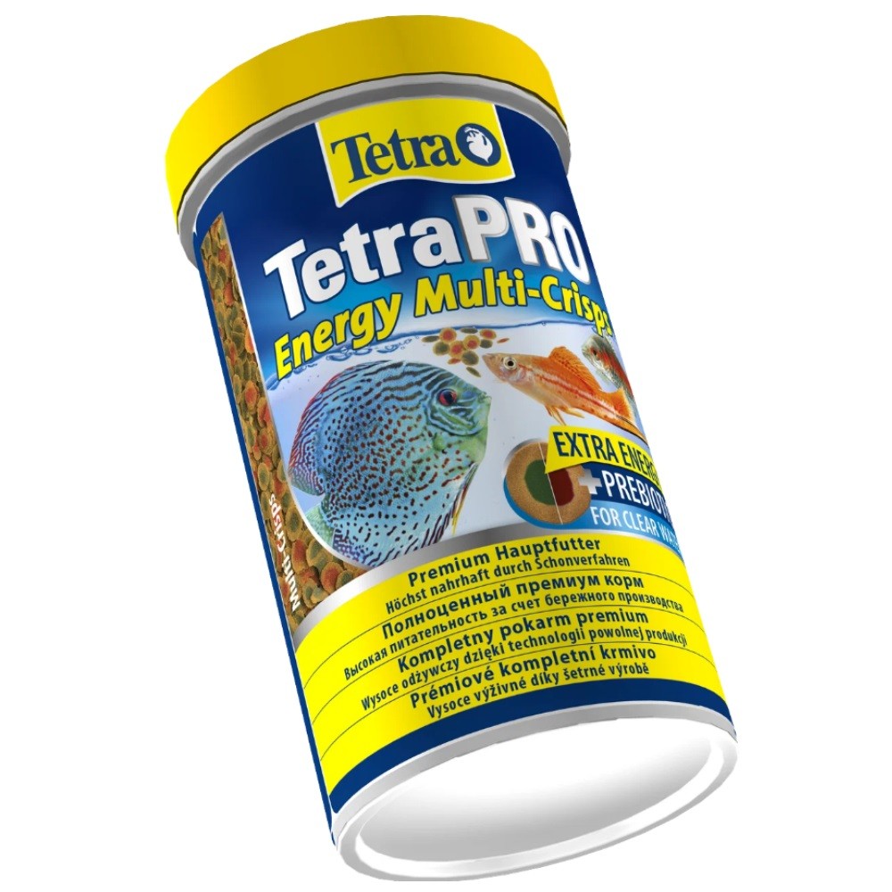 Корм для рыб TETRA PRO Energy корм-чипсы для всех видов рыб для доп.энергии 500мл