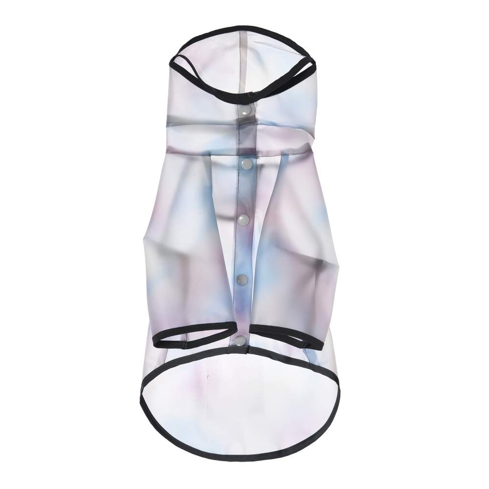 Дождевик для собак FOXIE Invisibility Cloak складной XS (длина спины 25см) прозрачный