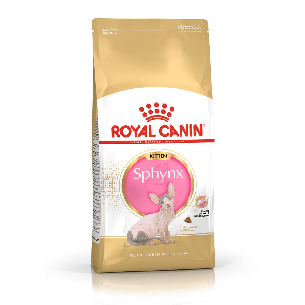 Корм для котят ROYAL CANIN Sphynx сбалансированный для породы Сфинкс, сух.
