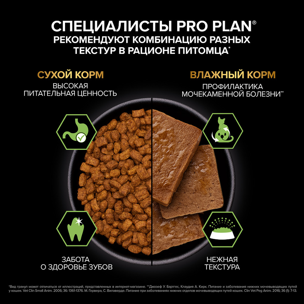 Корм для кошек PRO PLAN Sterilised Maintenance для стерилизованных, паштет с индейкой пауч