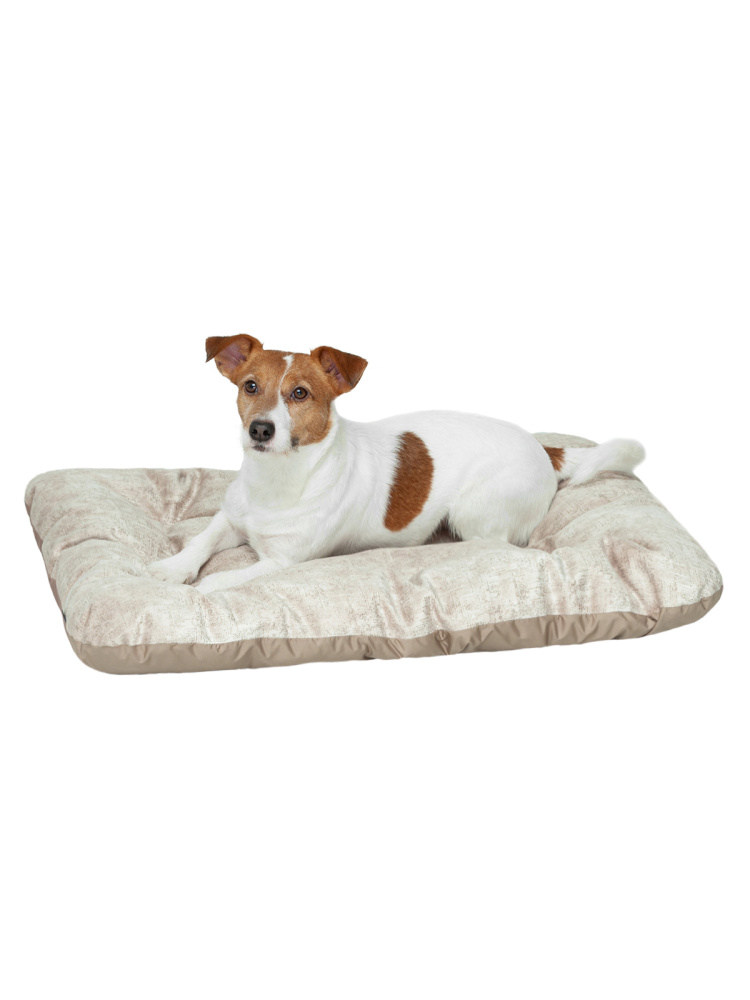 Матрас для животных DOG MODA Bubble gold мягкий, 88х63х7см