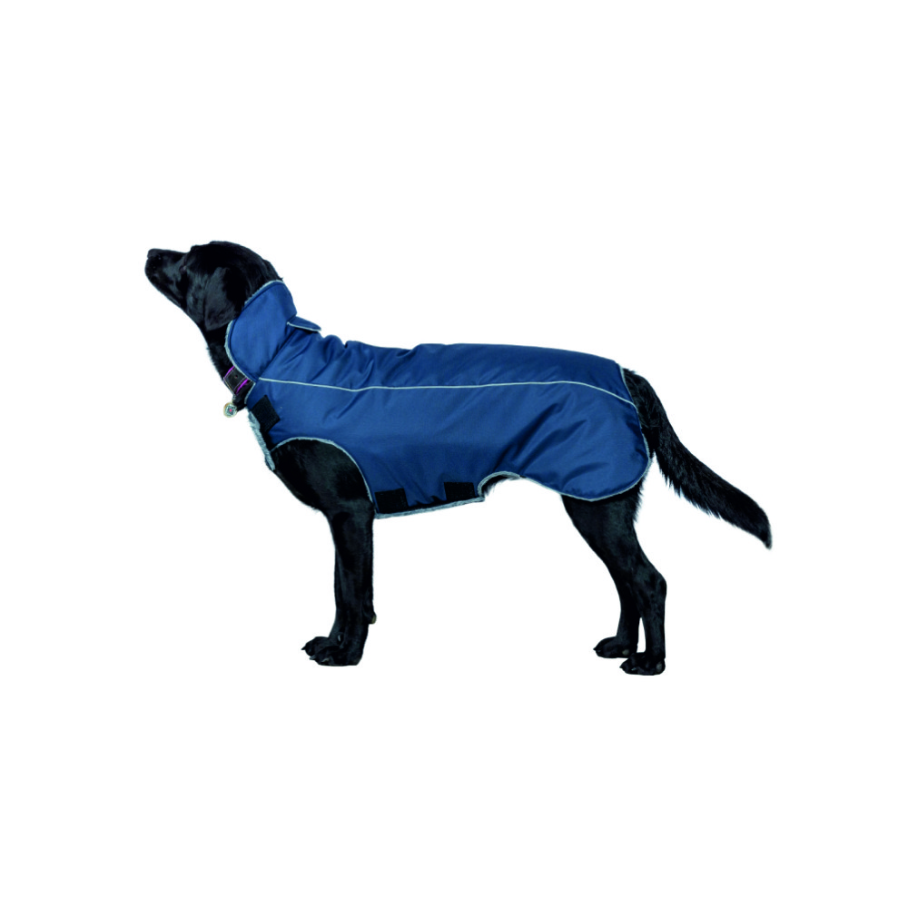 Попона для собак DOG MODA Бостон синяя-6