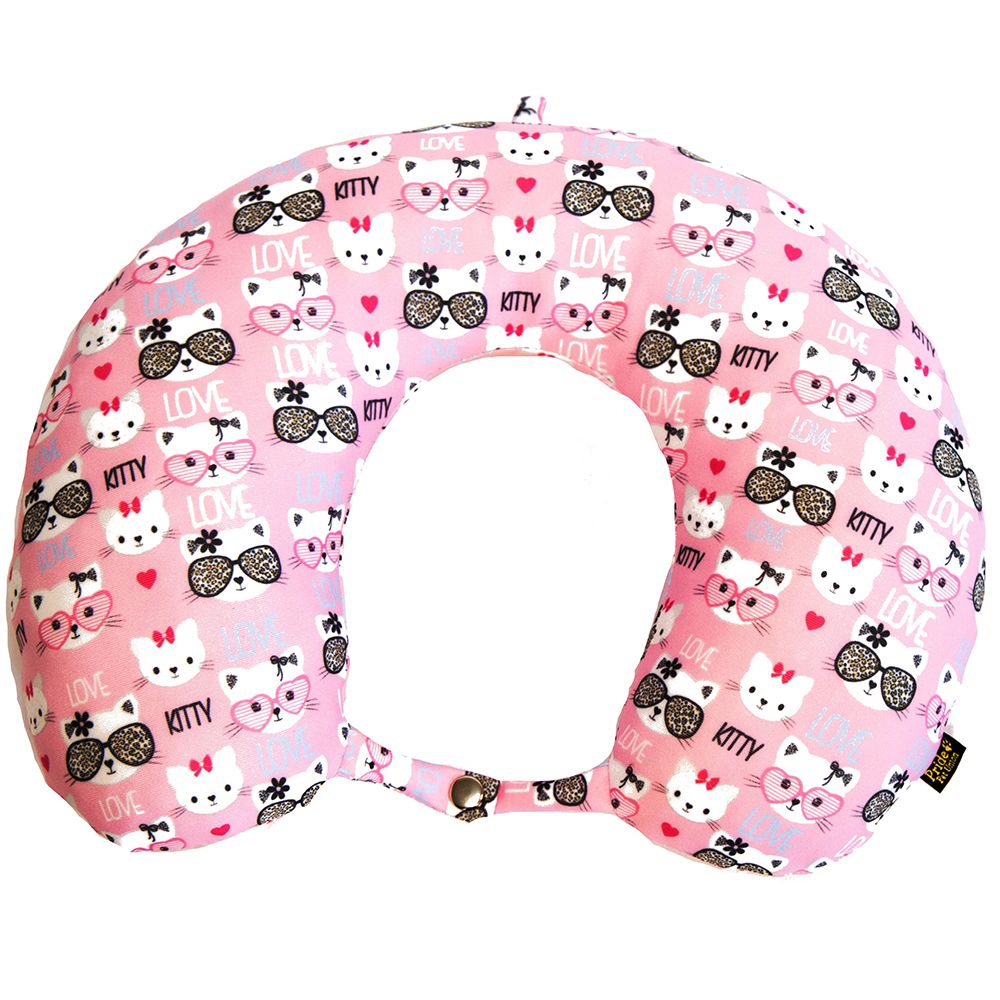 Подголовник набивной PRIDE Love Kitty