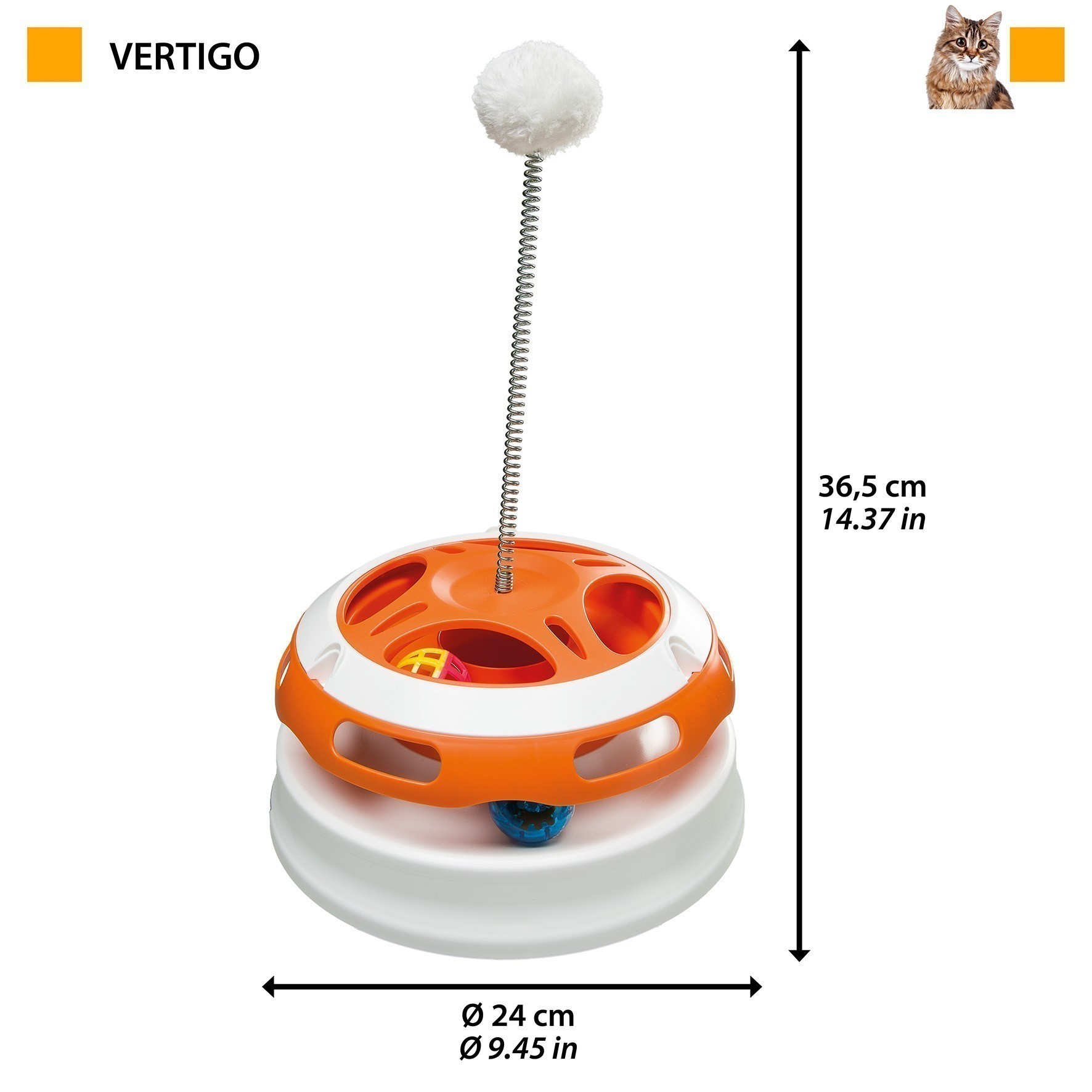 Игрушка для кошек FERPLAST VERTIGO интерактивная