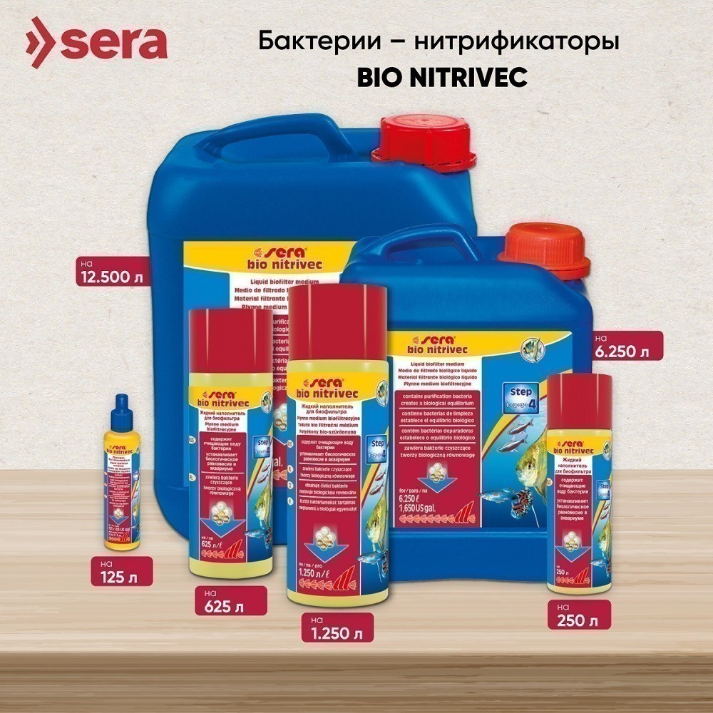 Средство для воды SERA Bio Nitrivec 50мл