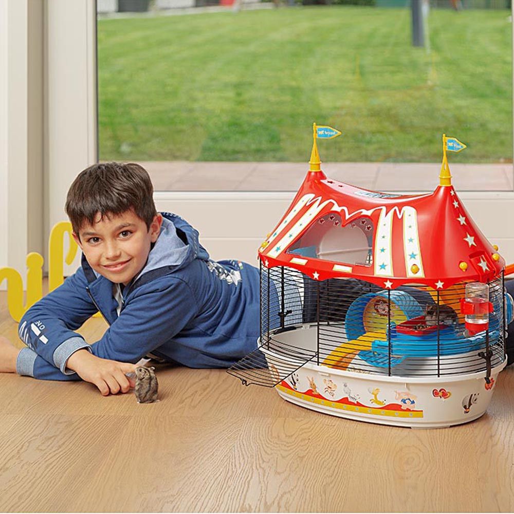 Клетка для грызунов FERPLAST CIRCUS FUN для хомяков 49,5x34x42,5см