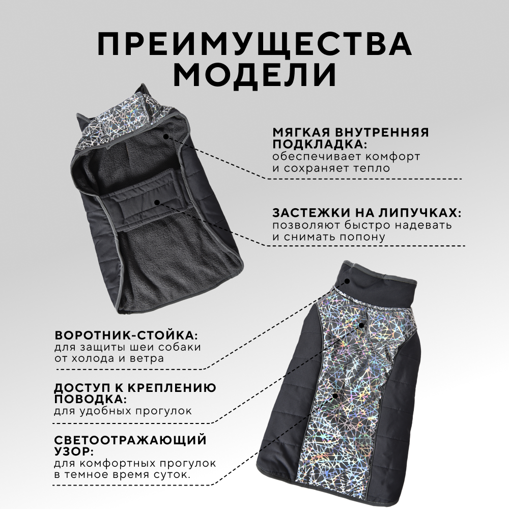 Попона для собак FOXIE Shine
