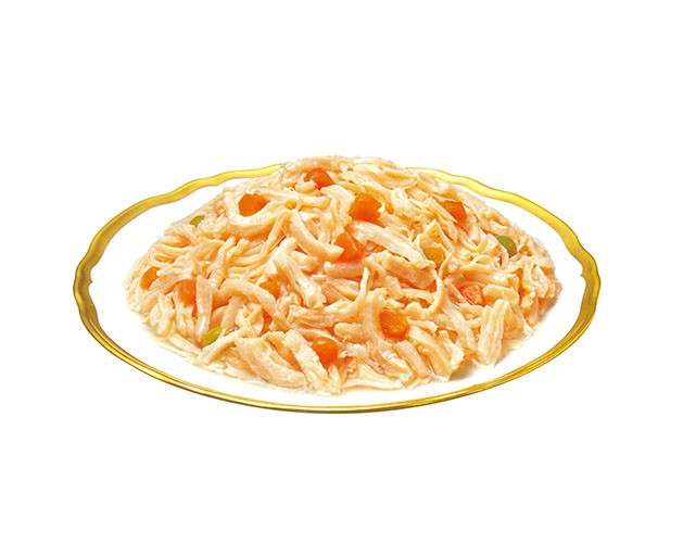 Корм для собак INABA Teishibo куриное филе с тунцом Кацуо и овощами в желе пауч