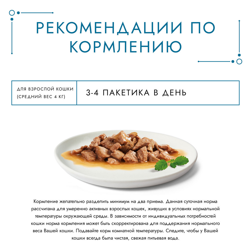 Корм для кошек ГУРМЭ Перл Соус Де-люкс с лососем в соусе пауч