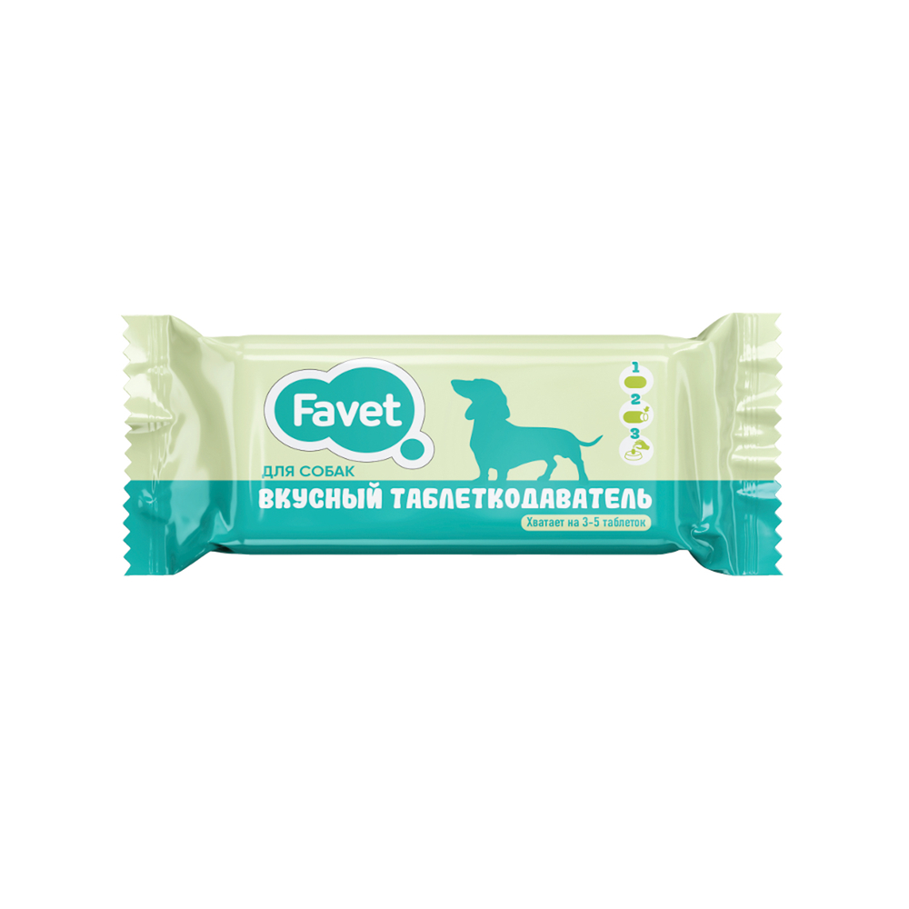 Вкусный таблеткодаватель FAVET для собак