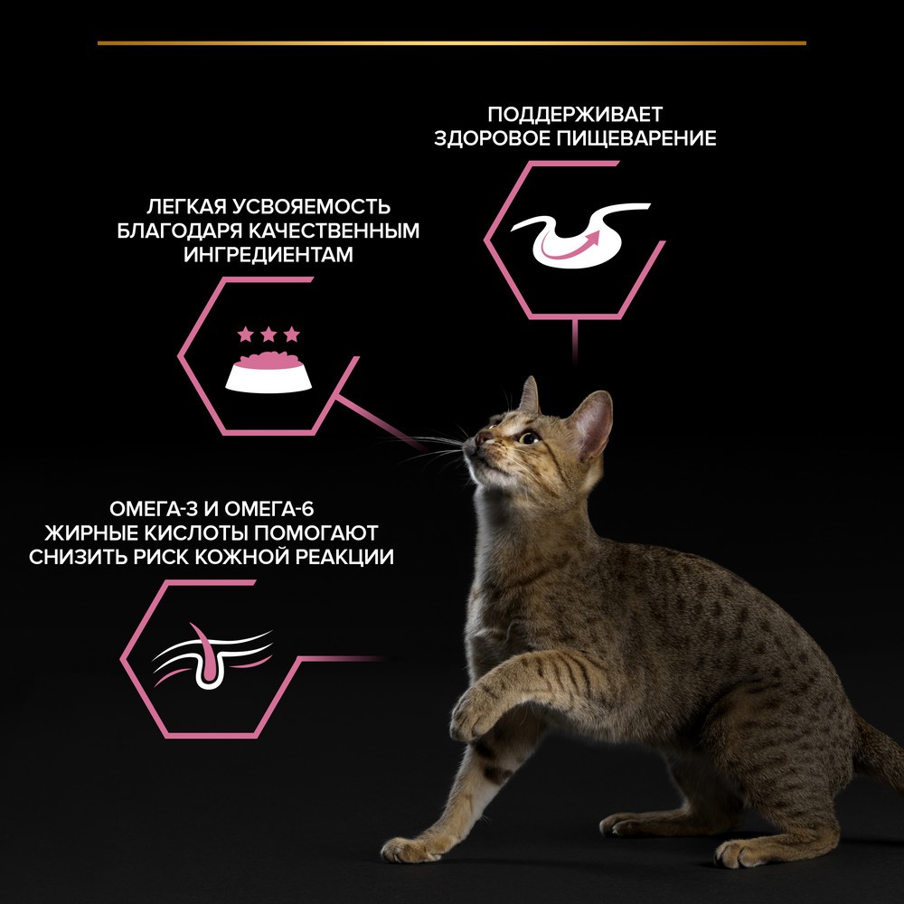 Корм для кошек PRO PLAN Delicate Digestion с чув. пищеварением, индейка с ягненком 10x85г НАБОР