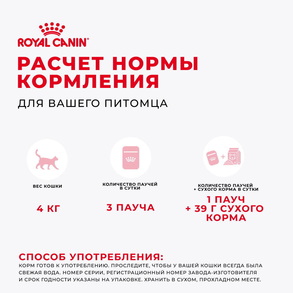 Корм для котят ROYAL CANIN Kitten Sterilised для стерилизованных от 6 мес., кусочки в соусе пауч