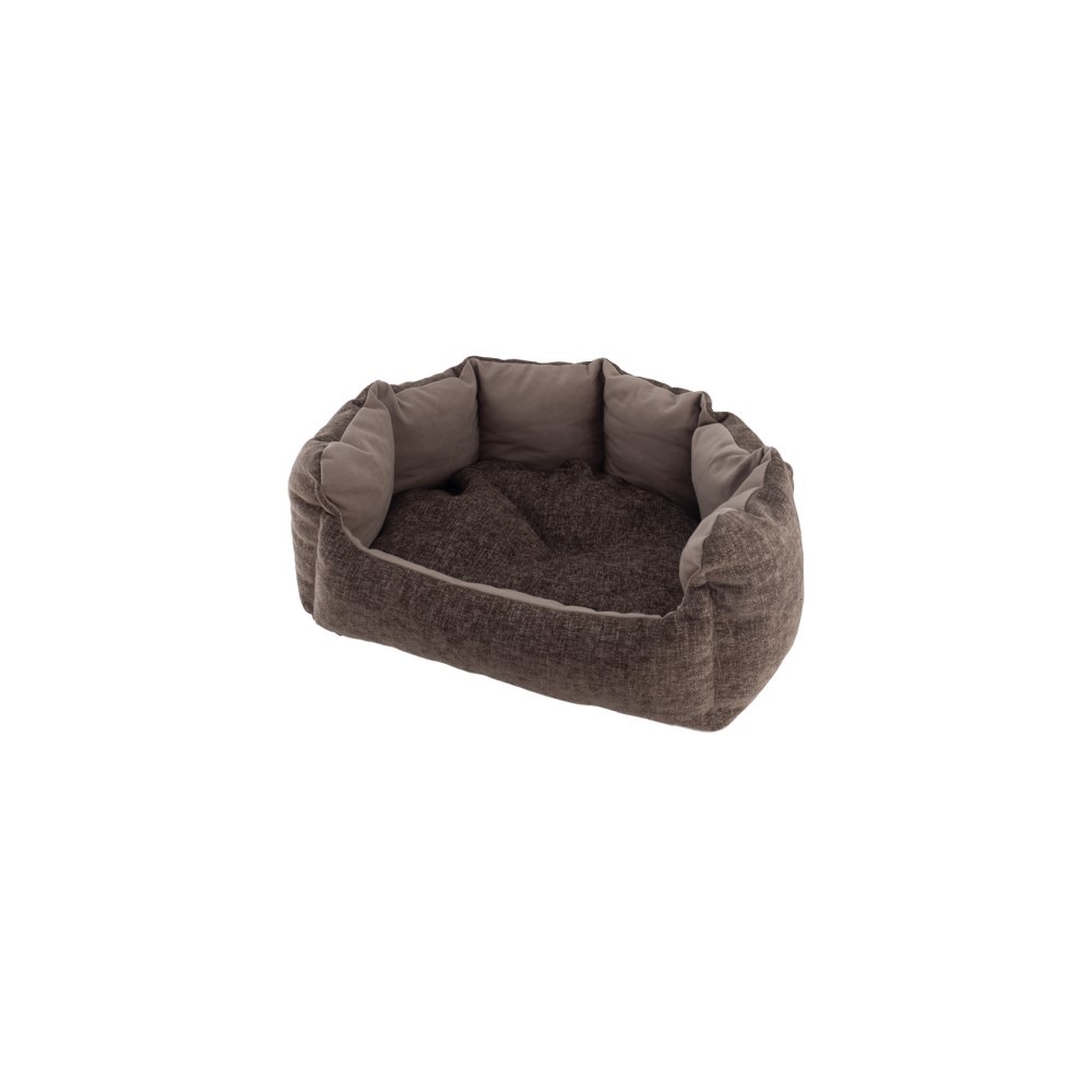 Лежак для животных FOXIE Classic shelly 53х46см коричневый