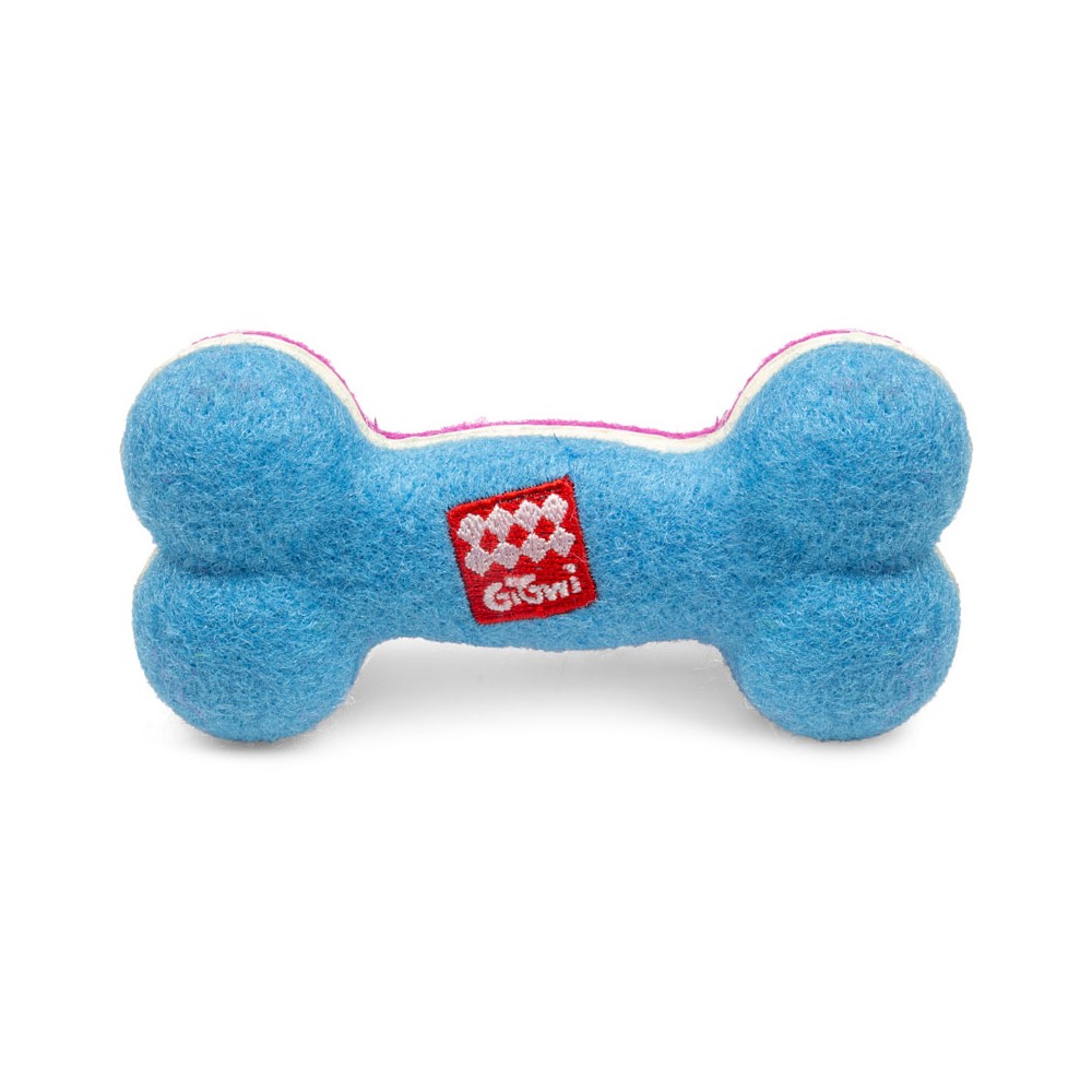 Игрушка для собак GIGWI Catch & Fetch Кость малая с пищалкой 11см