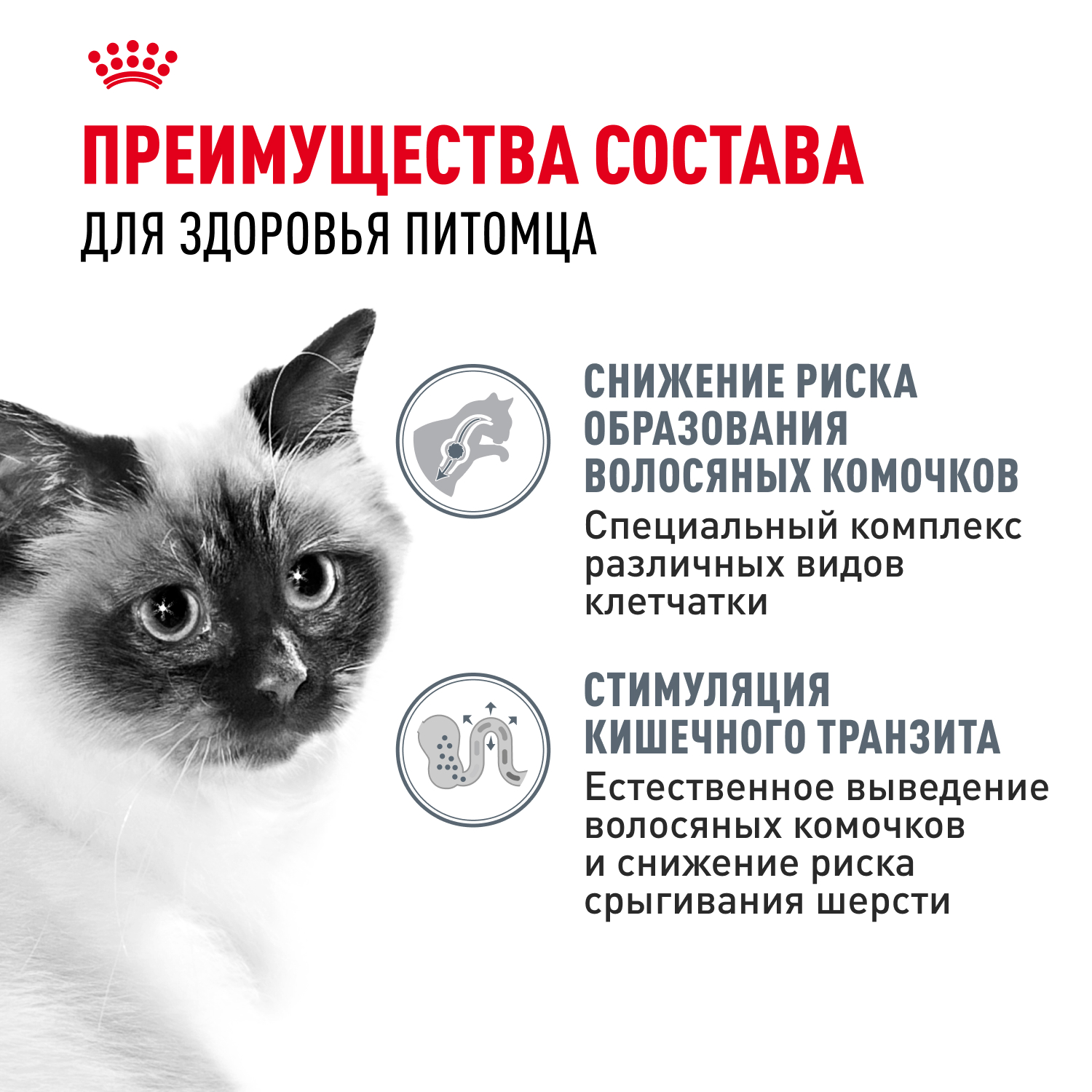 Корм для кошек ROYAL CANIN Hairball Care для профил.образования волосяных комочков, соус пауч